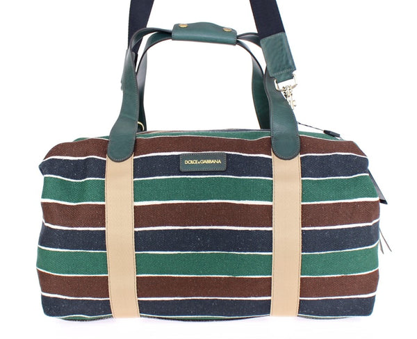 Multicolor striped travel bag - Designer Clothes, Handbags, Shoes + from Dolce & Gabbana, Prada, Cavalli, & more