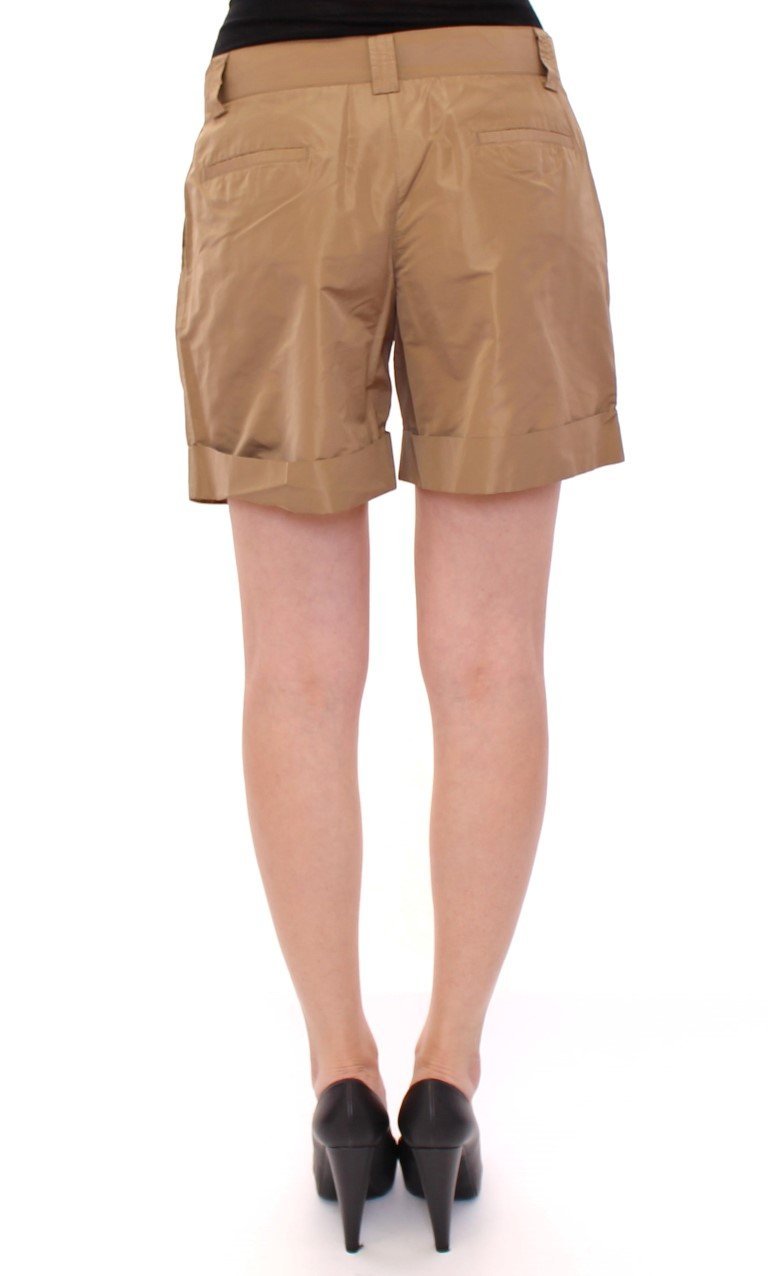 Brown chinos shorts pants