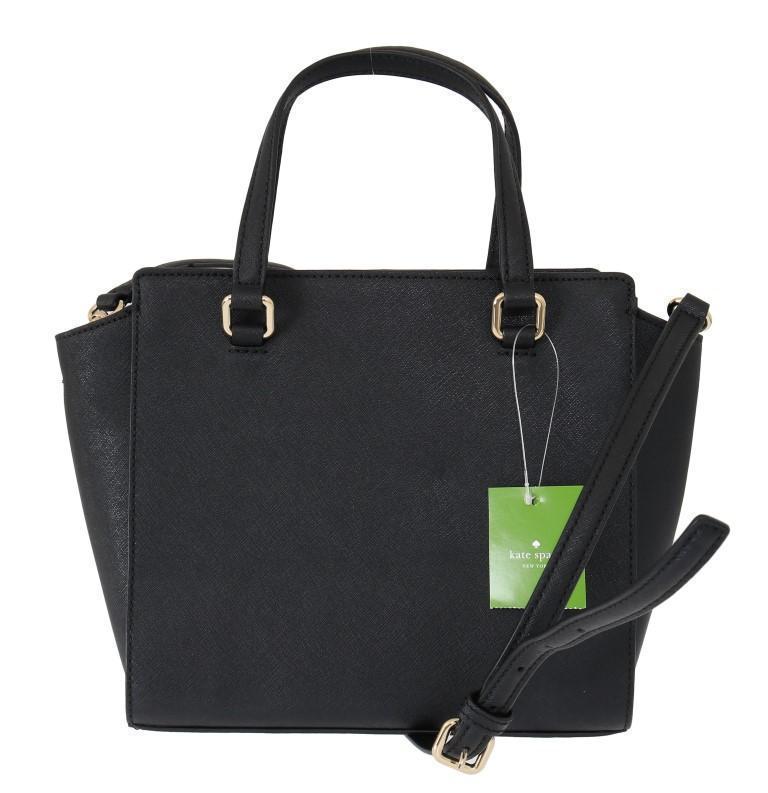 Black SMALL HANDLEE Leather Handbag