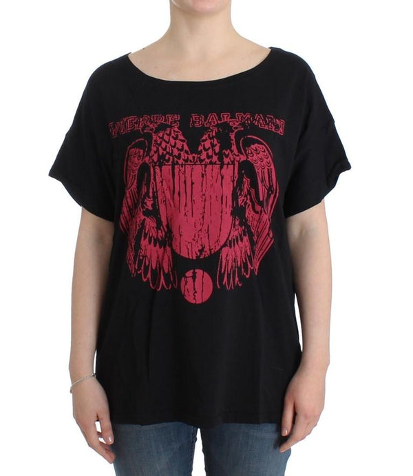 Black branded t-shirt