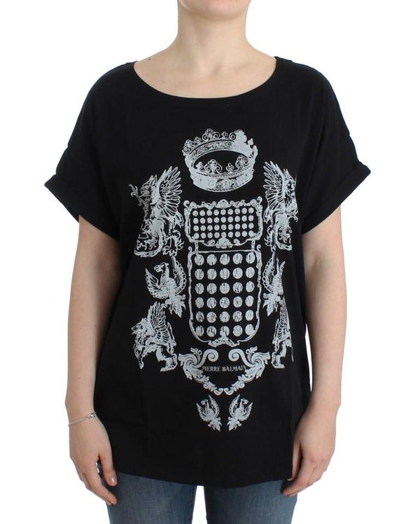 Black branded t-shirt