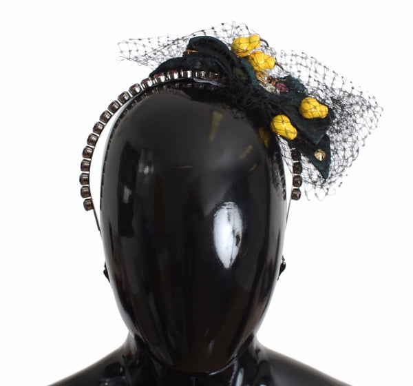 Diadem Headband Tiara Pear Fruit Crystal Bow Hair