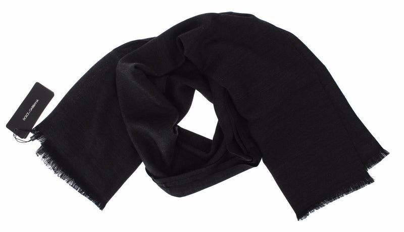 Gray Cashmere Mens Scarf