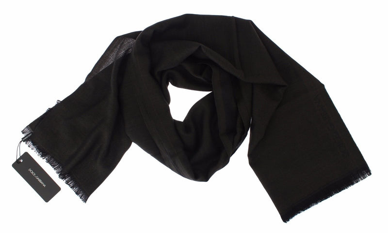 Brown Cashmere Mens Scarf