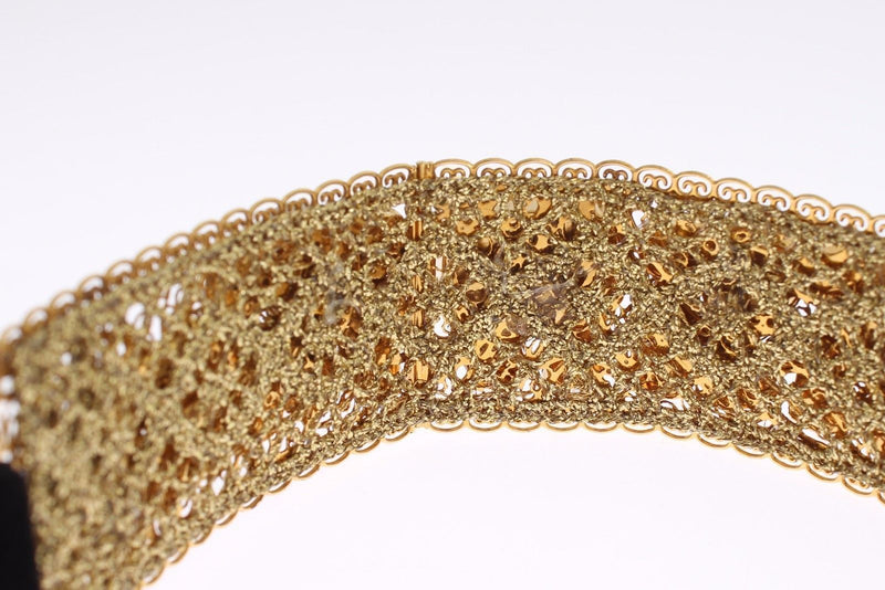 Crown Gold-plated Crystal Sicily GEMME Tiara Headband