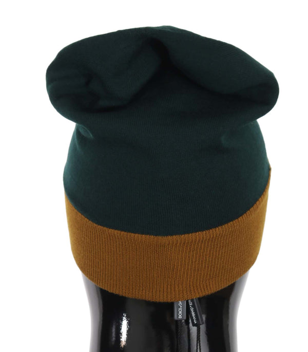 Yellow DD SG Logo Warm Wool Beanie Hat
