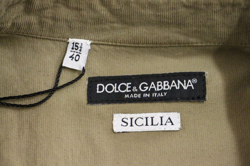 Exclusive Green Manchester Sicilia Casual Shirt