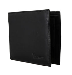 Black Leather Bifold Wallet