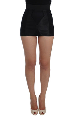 Black Bodycon Skirt Stretch Shaper Shorts