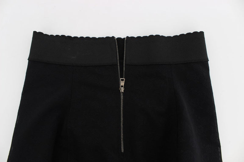 Black Bodycon Skirt Stretch Shaper Shorts