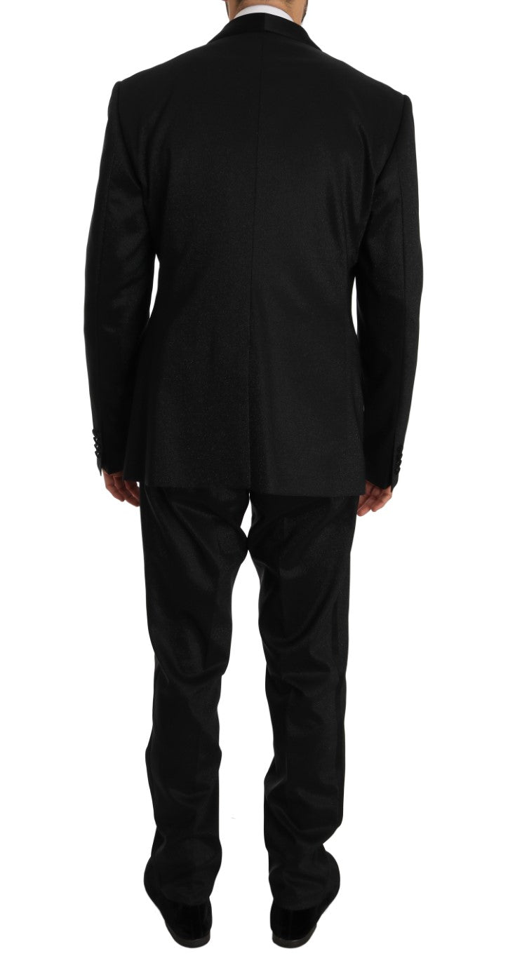 Black MARTINI Slim Fit Smoking Tuxedo Suit