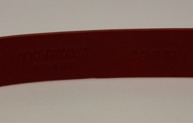 Pink Patent Leather Charm Belt