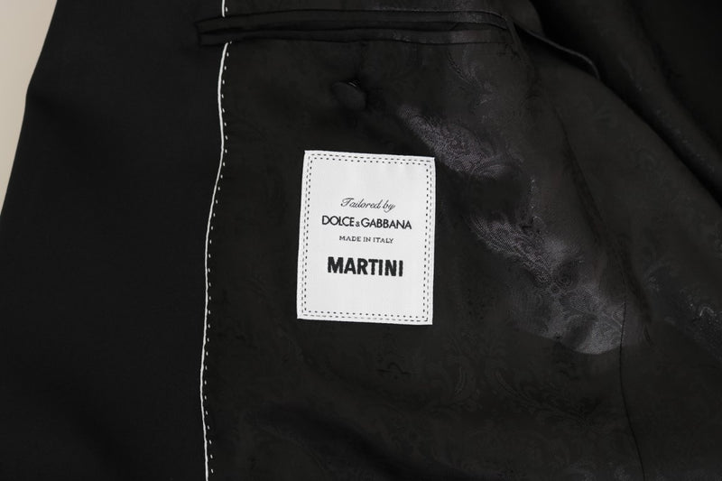Black MARTINI Slim Fit Smoking Tuxedo Suit