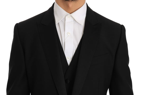 Black MARTINI Slim Fit Smoking Tuxedo Suit