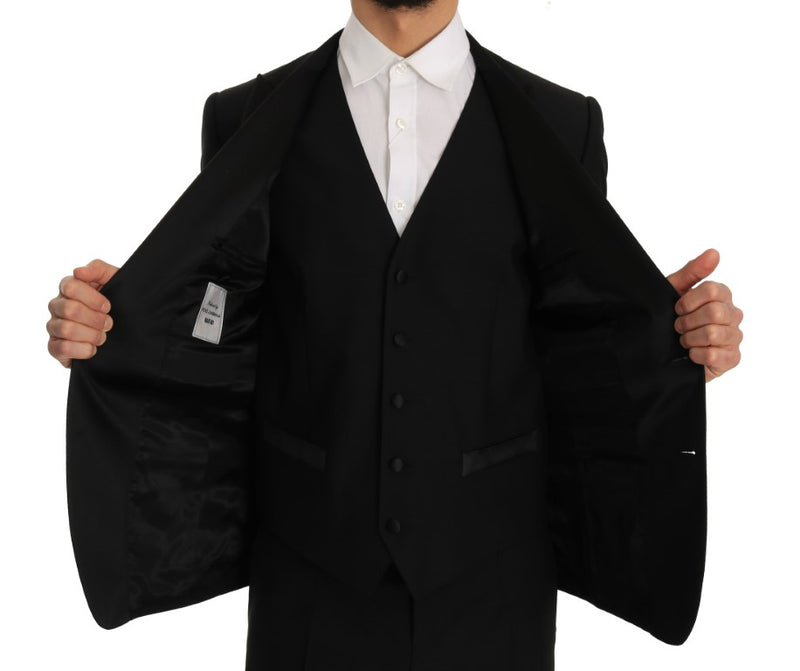 Black MARTINI Slim Fit Smoking Tuxedo Suit