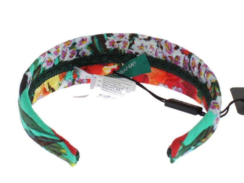 Multicolor Floral Cotton Headband