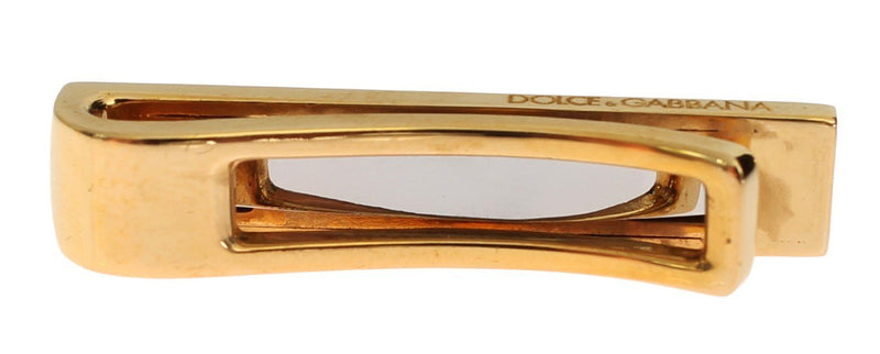Gold Plated Brass Tie Clip