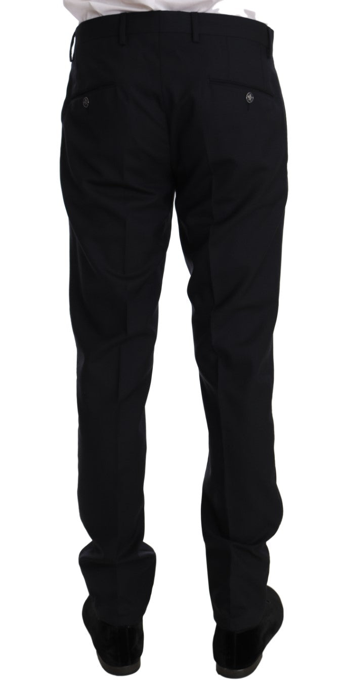 Blue Wool SICILIA Slim Fit 3 Piece Suit
