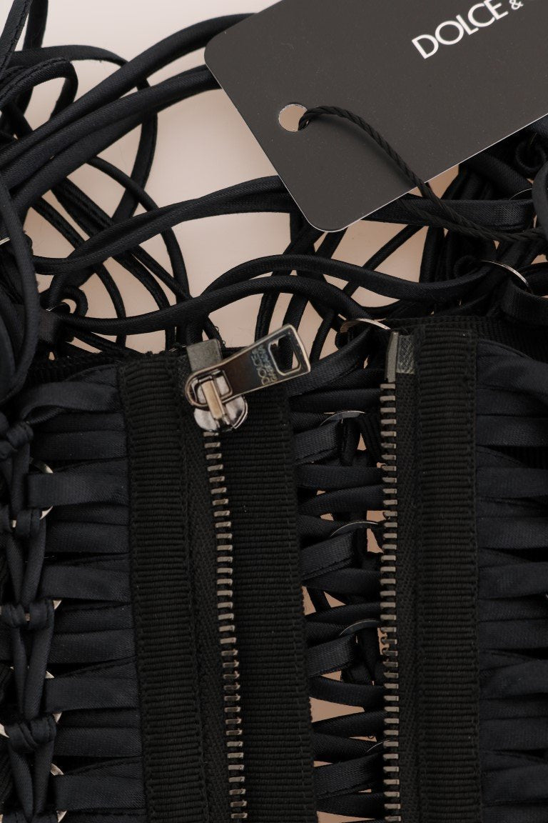 Black Stretch Corset Belt