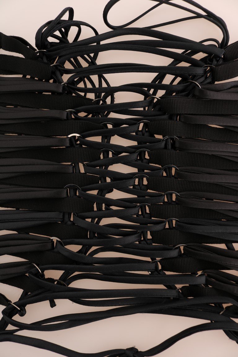 Black Stretch Corset Belt
