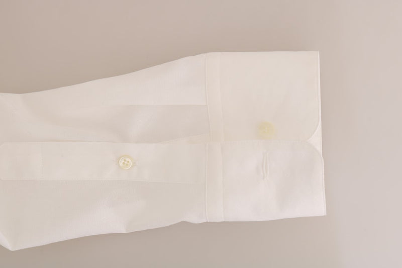 White Cotton GOLD Slim Fit Shirt