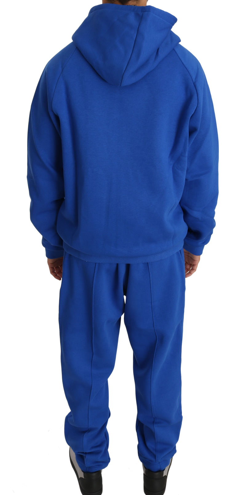 Blue Cotton Sweater Pants Tracksuit