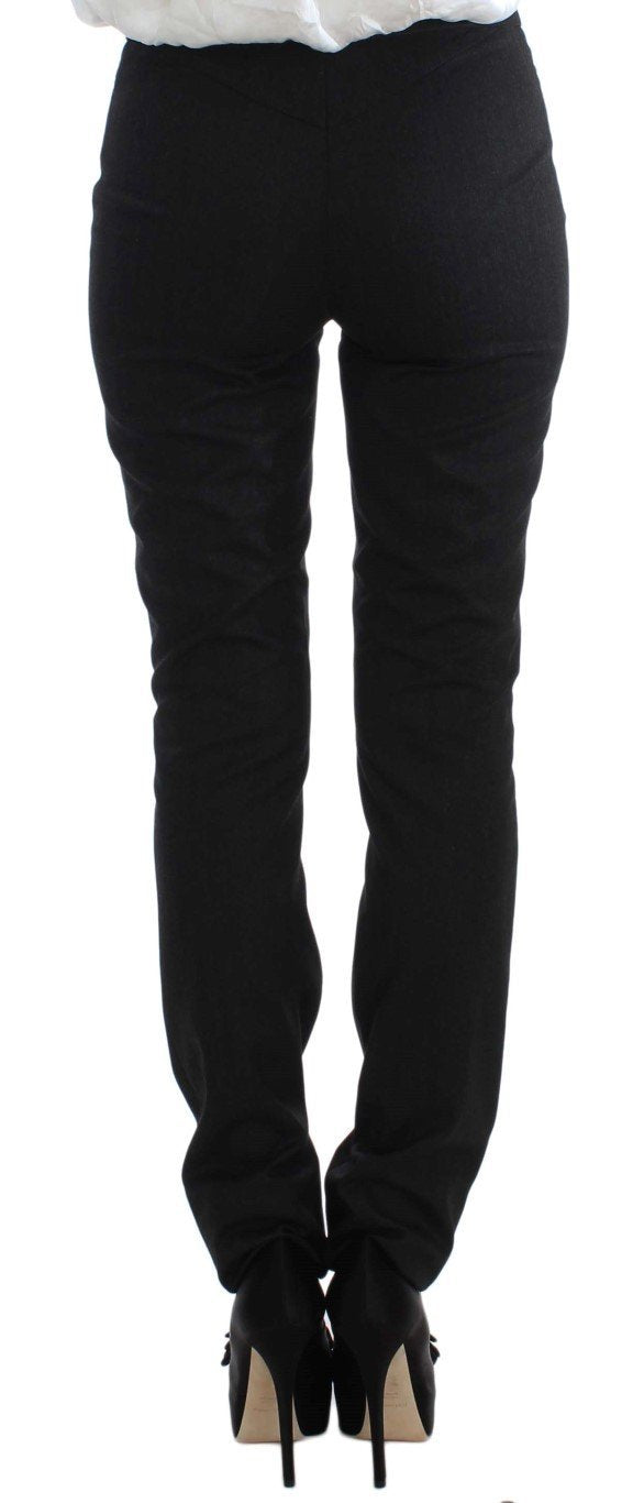 Gray Two Piece Suit Zipper Jacket & Pants