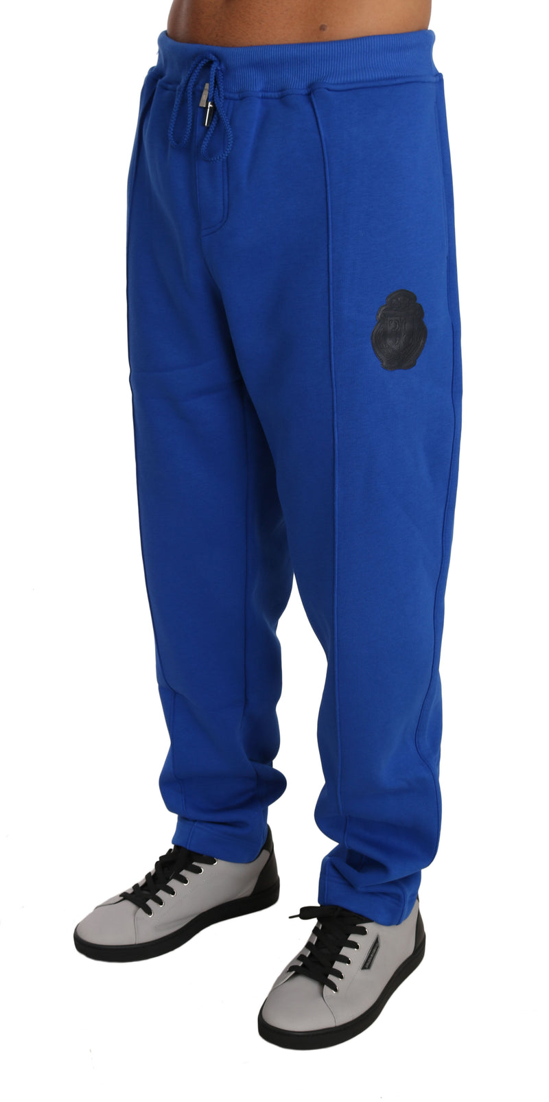 Blue Cotton Sweater Pants Tracksuit