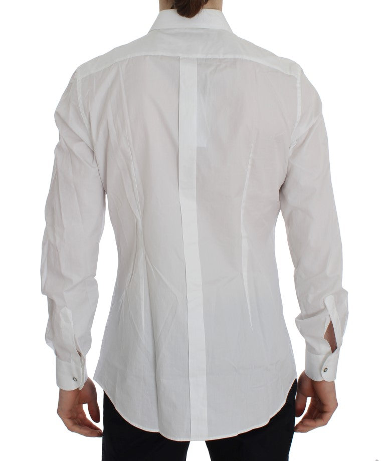 White Slim Fit Formal Cotton Shirt