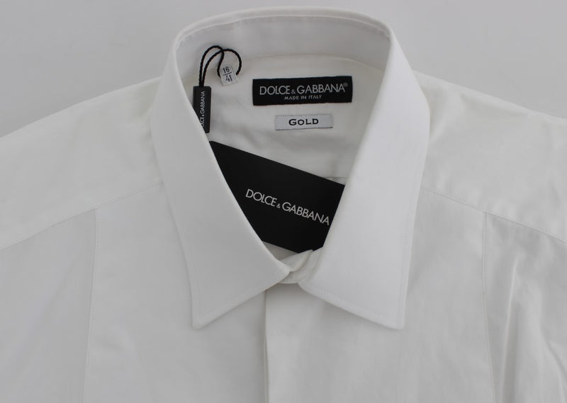 White Slim Fit Formal Cotton Shirt