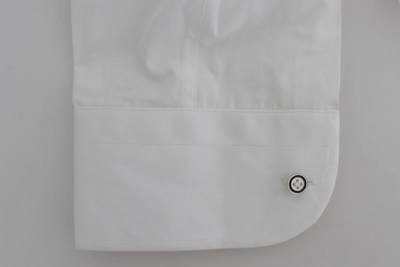 White Slim Fit Formal Cotton Shirt