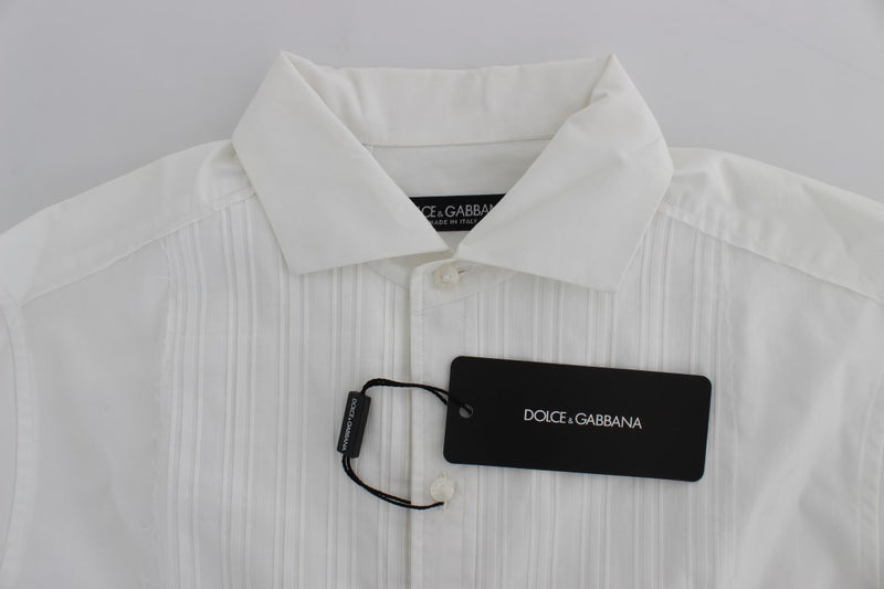 White Slim Fit Formal Cotton Shirt