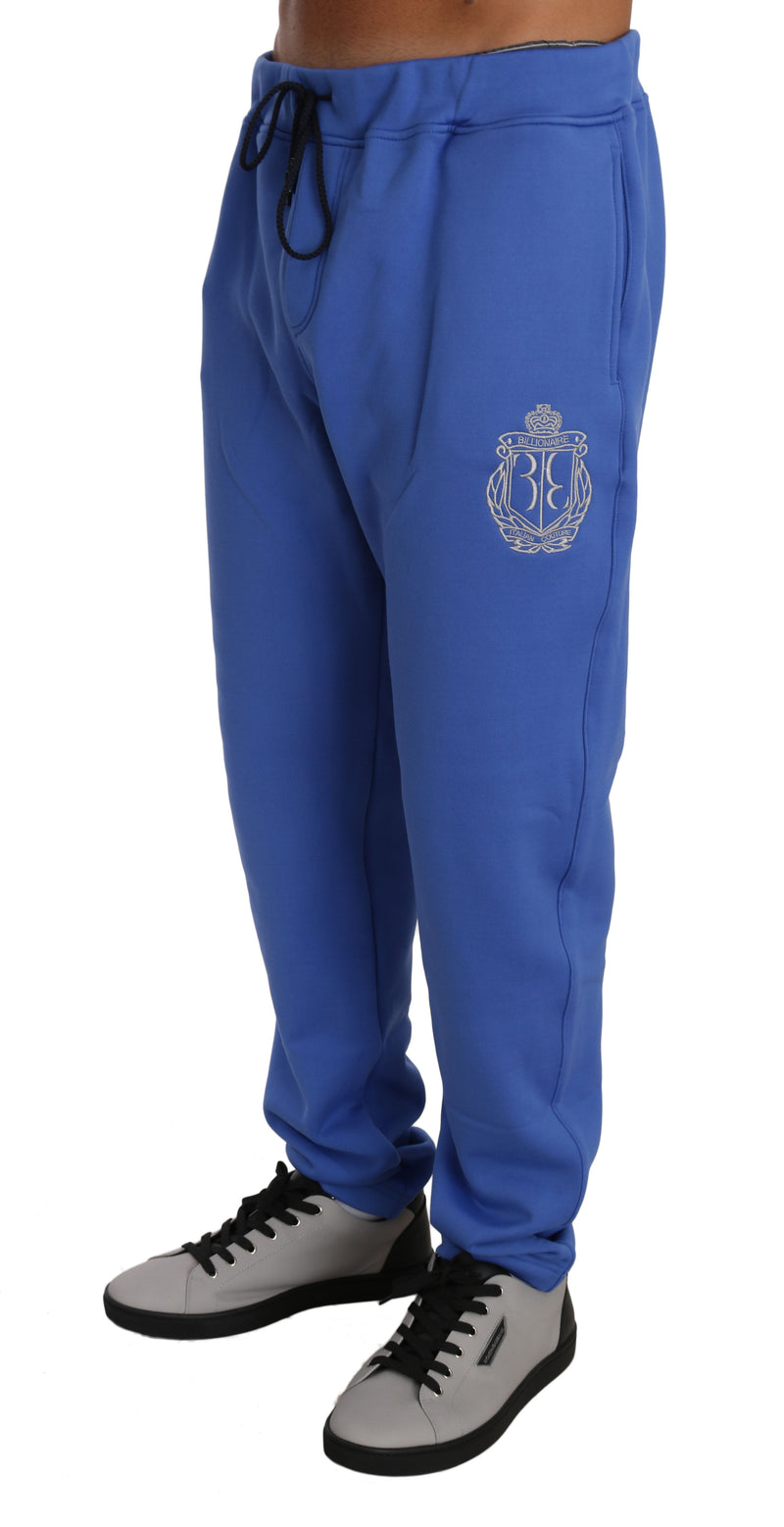 Blue Cotton Sweater Pants Tracksuit