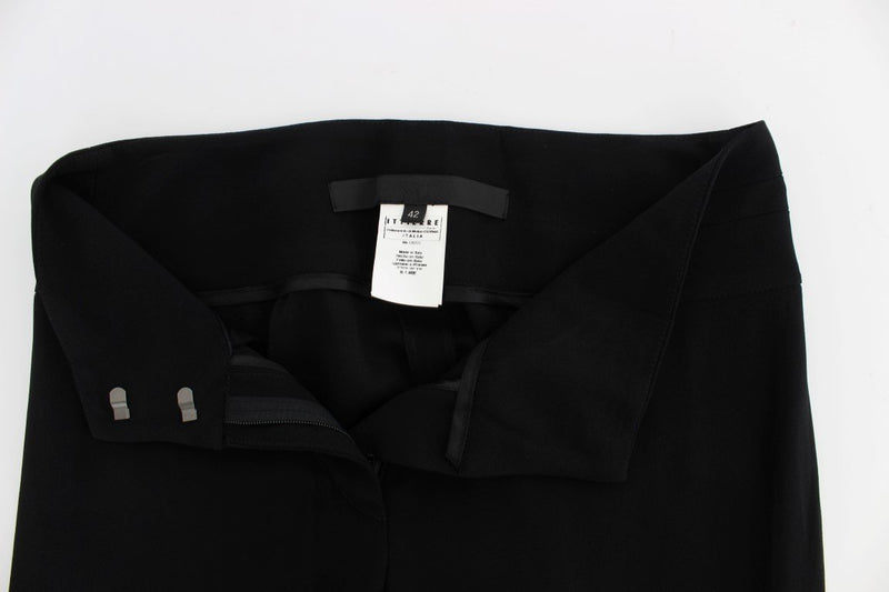 Black Two Button Suit