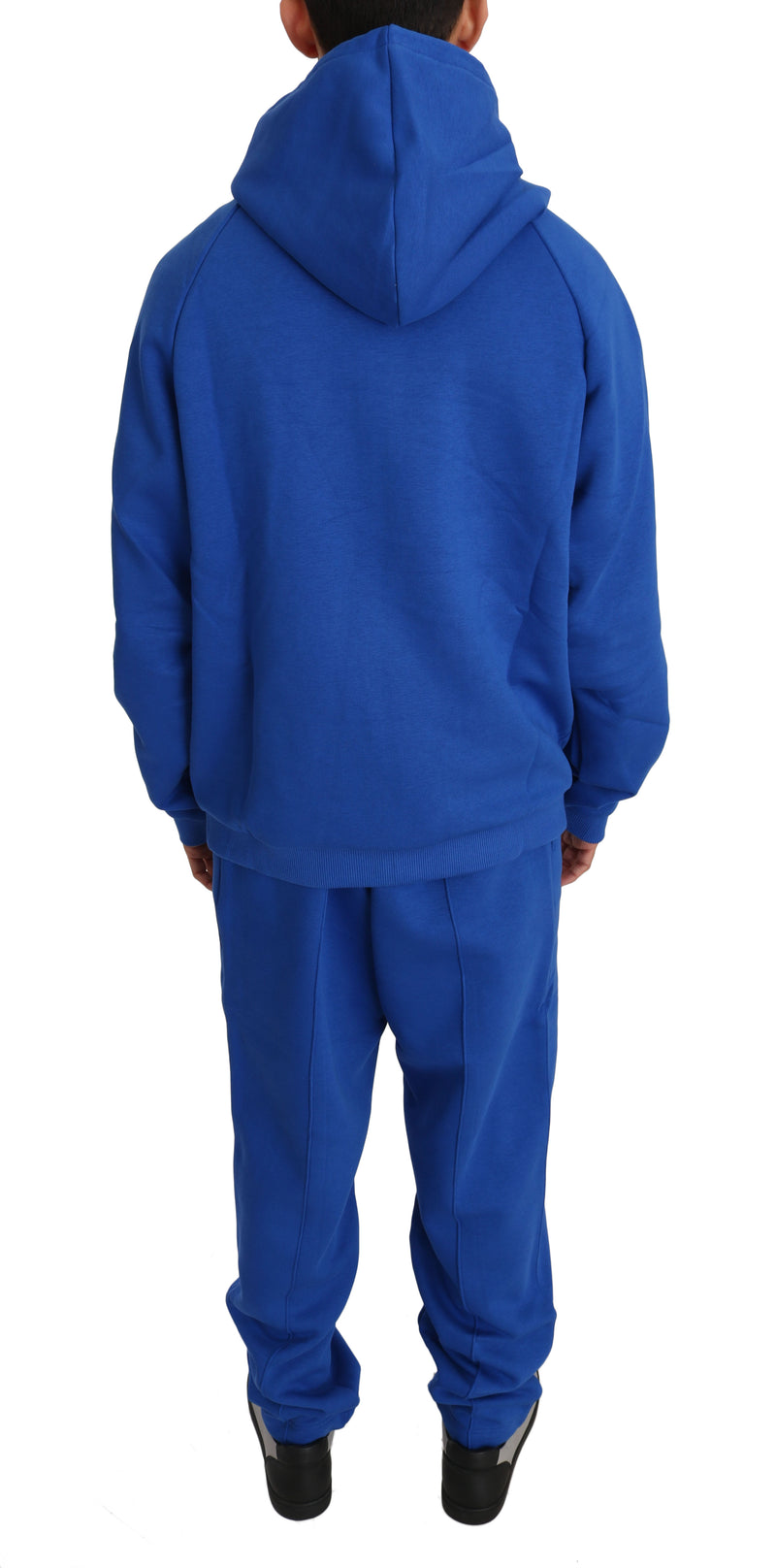 Blue Cotton Sweater Pants Tracksuit