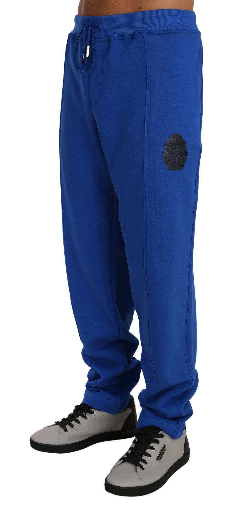 Blue Cotton Sweater Pants Tracksuit