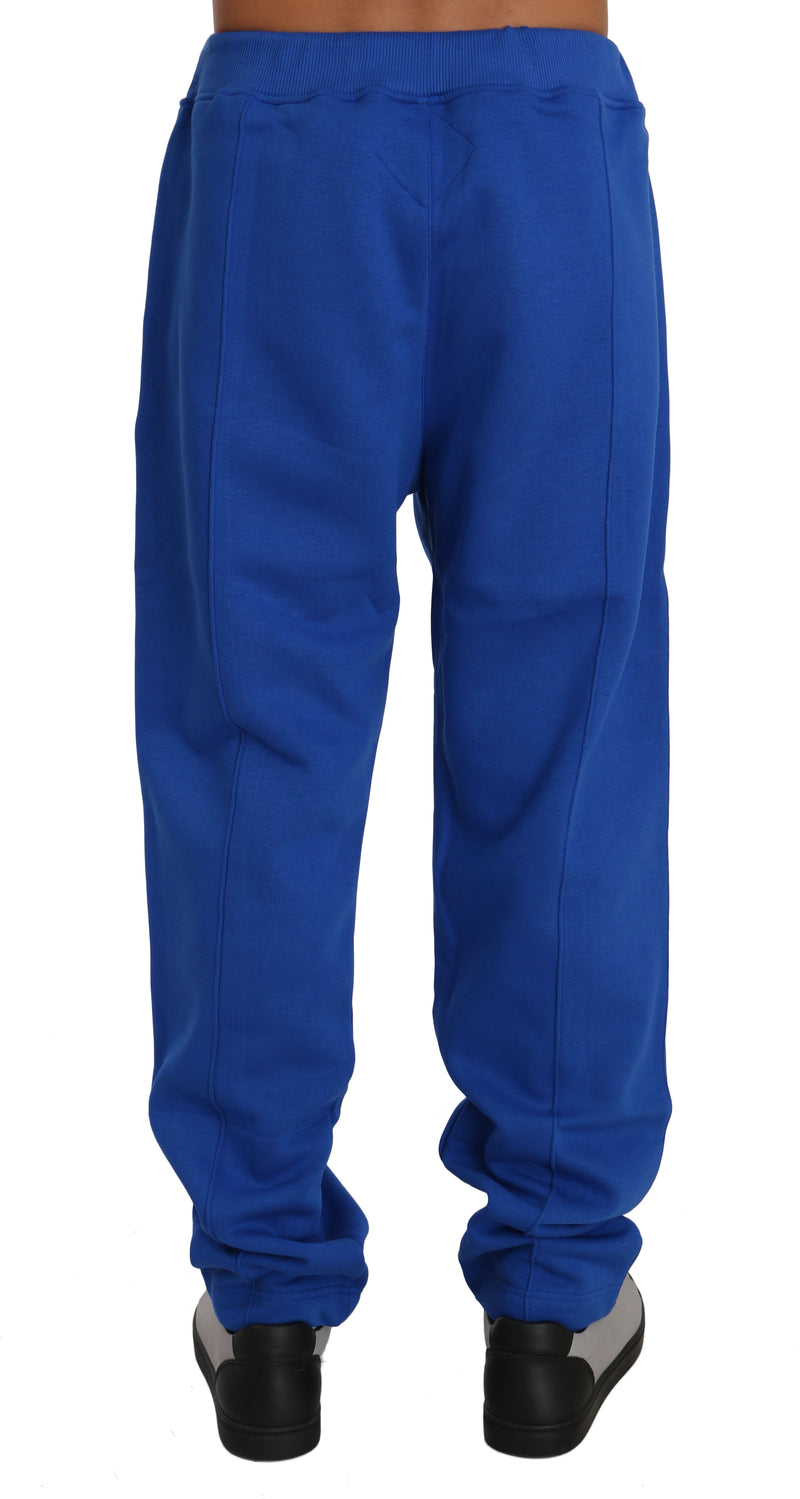 Blue Cotton Sweater Pants Tracksuit