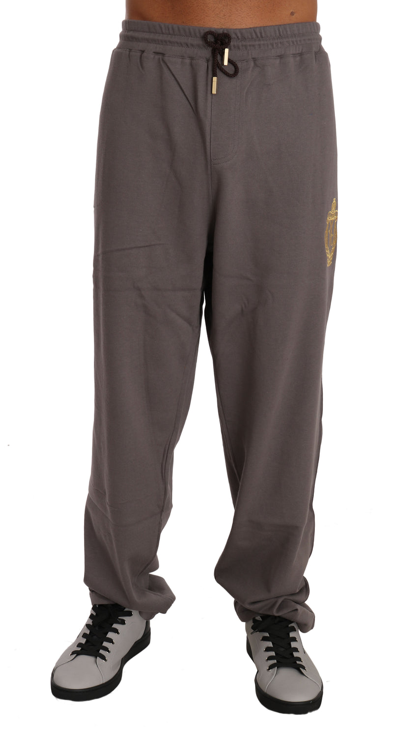 Brown Cotton Sweater Pants Tracksuit