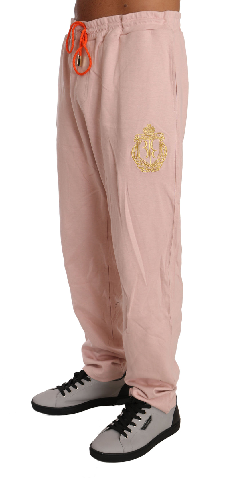 Pink Cotton Sweater Pants  Tracksuit