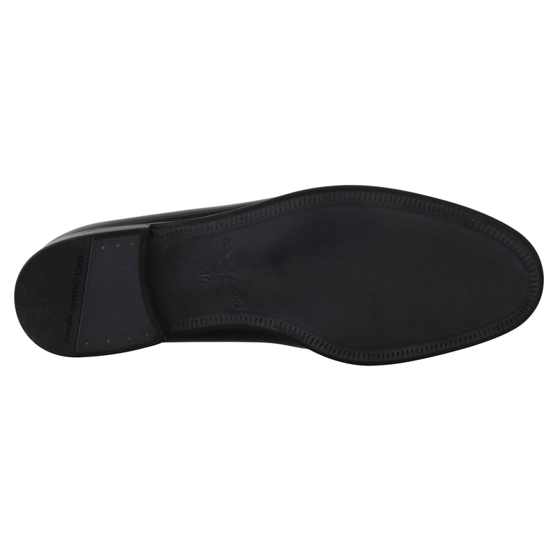 Black Patent Leather Mens Loafers