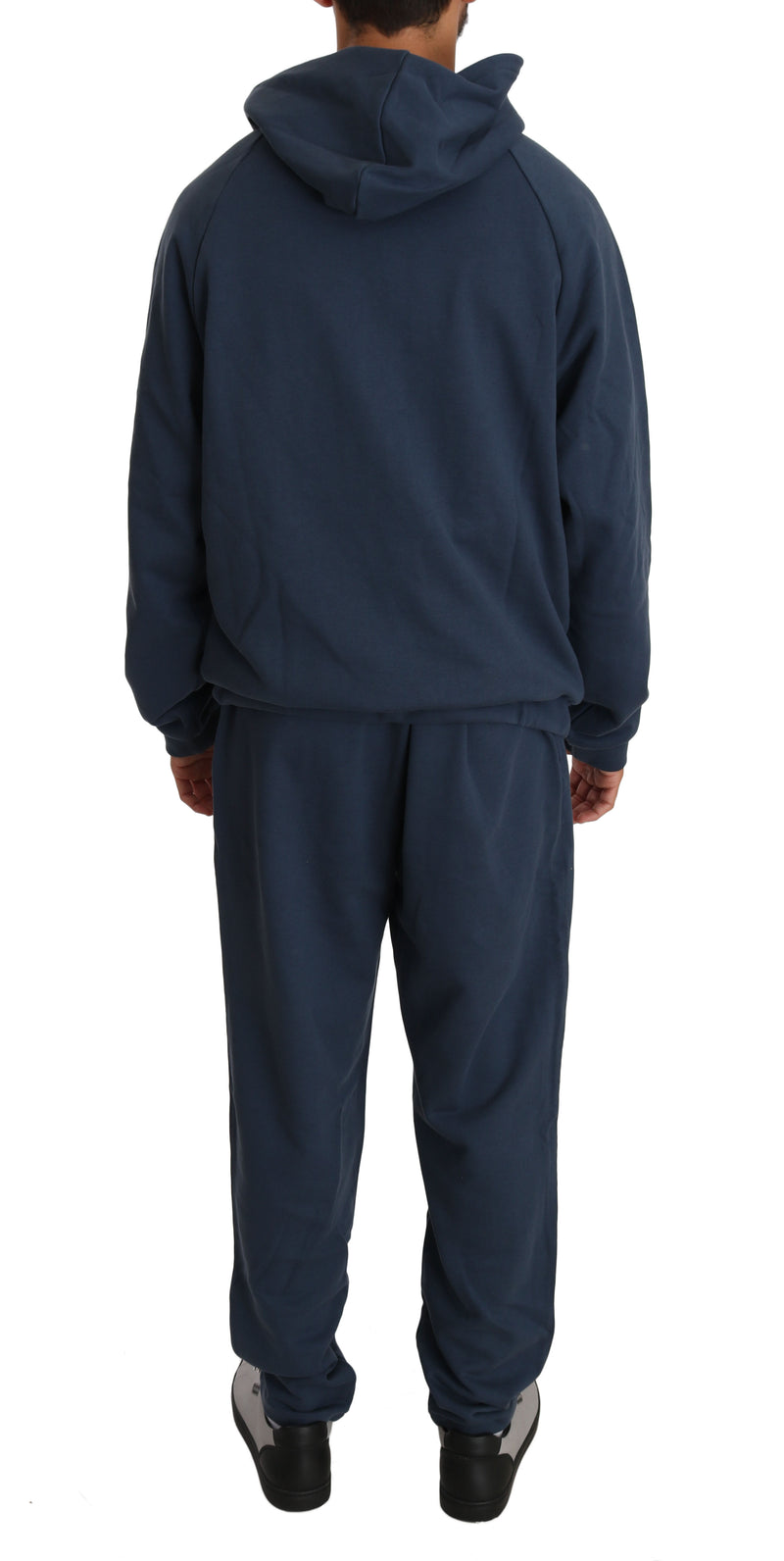 Blue Cotton Sweater Pants Tracksuit