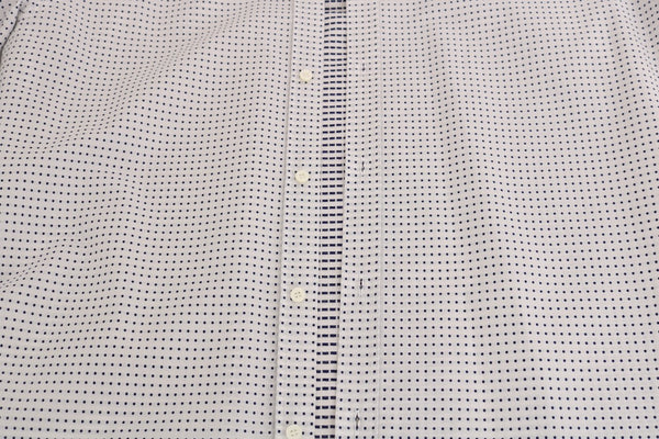 White Blue Polka SLIM Fit Shirt