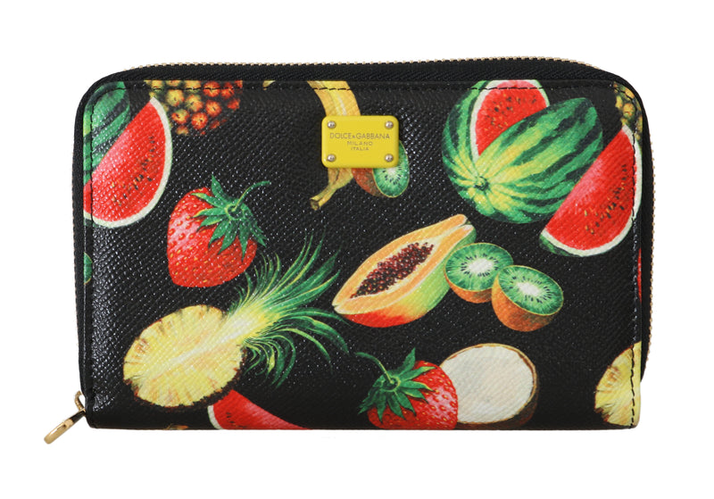 Fruit Leather Dauphine Zip Around Continental Wallet