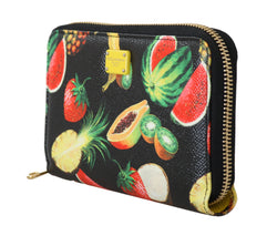 Fruit Leather Dauphine Zip Around Continental Wallet