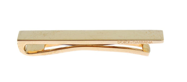 Gold Plated Brass Tie Clip