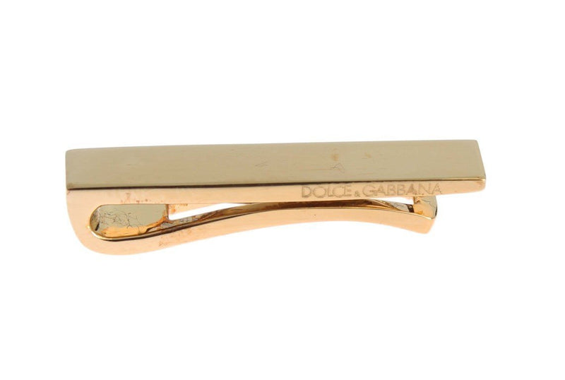 Gold Plated Brass Tie Clip