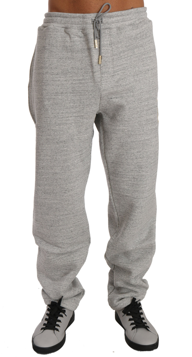 Gray Cotton Sweater Pants  Tracksuit