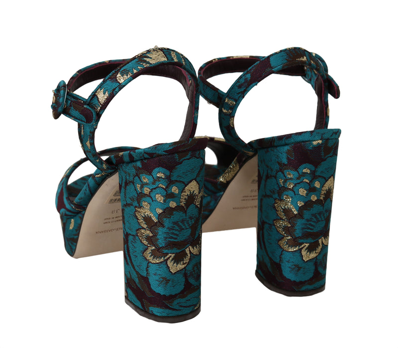 Floral Jacquard Sandals