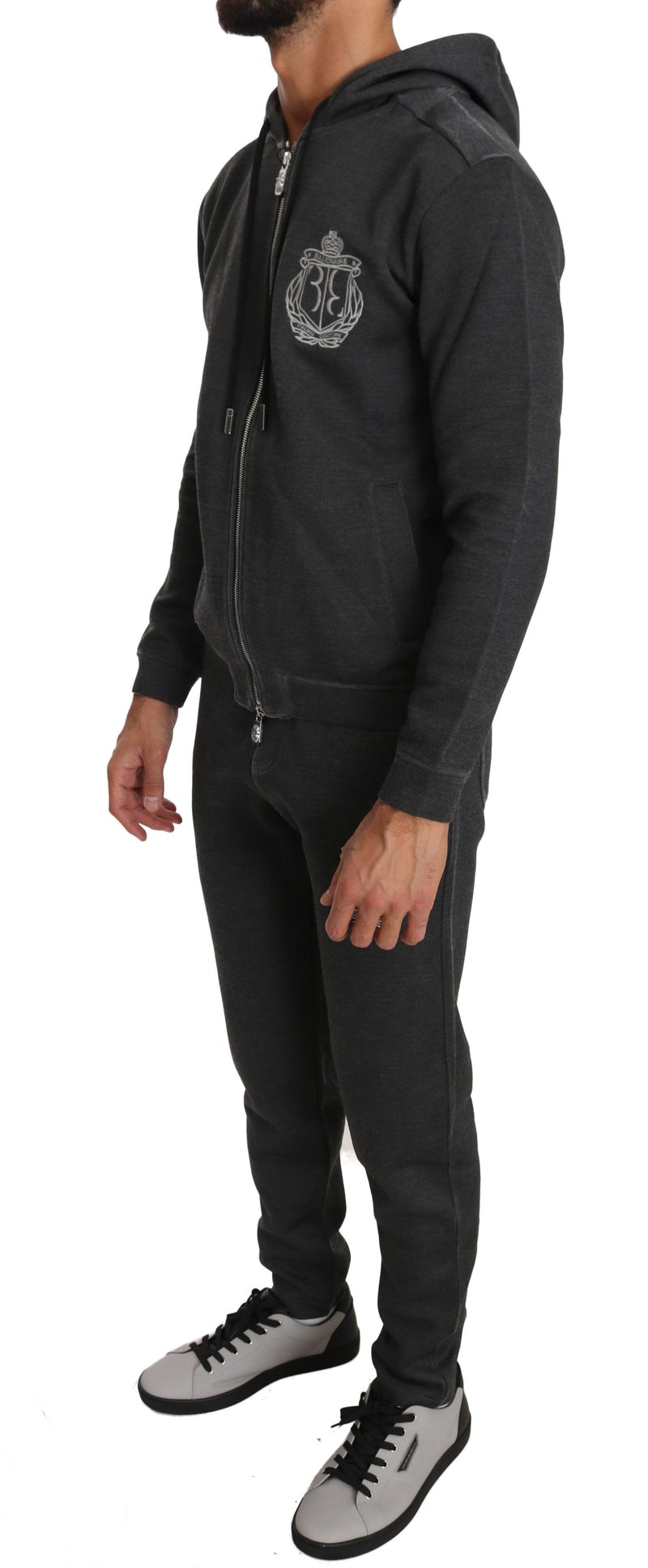 Gray Sport Sweater Pants Tracksuit