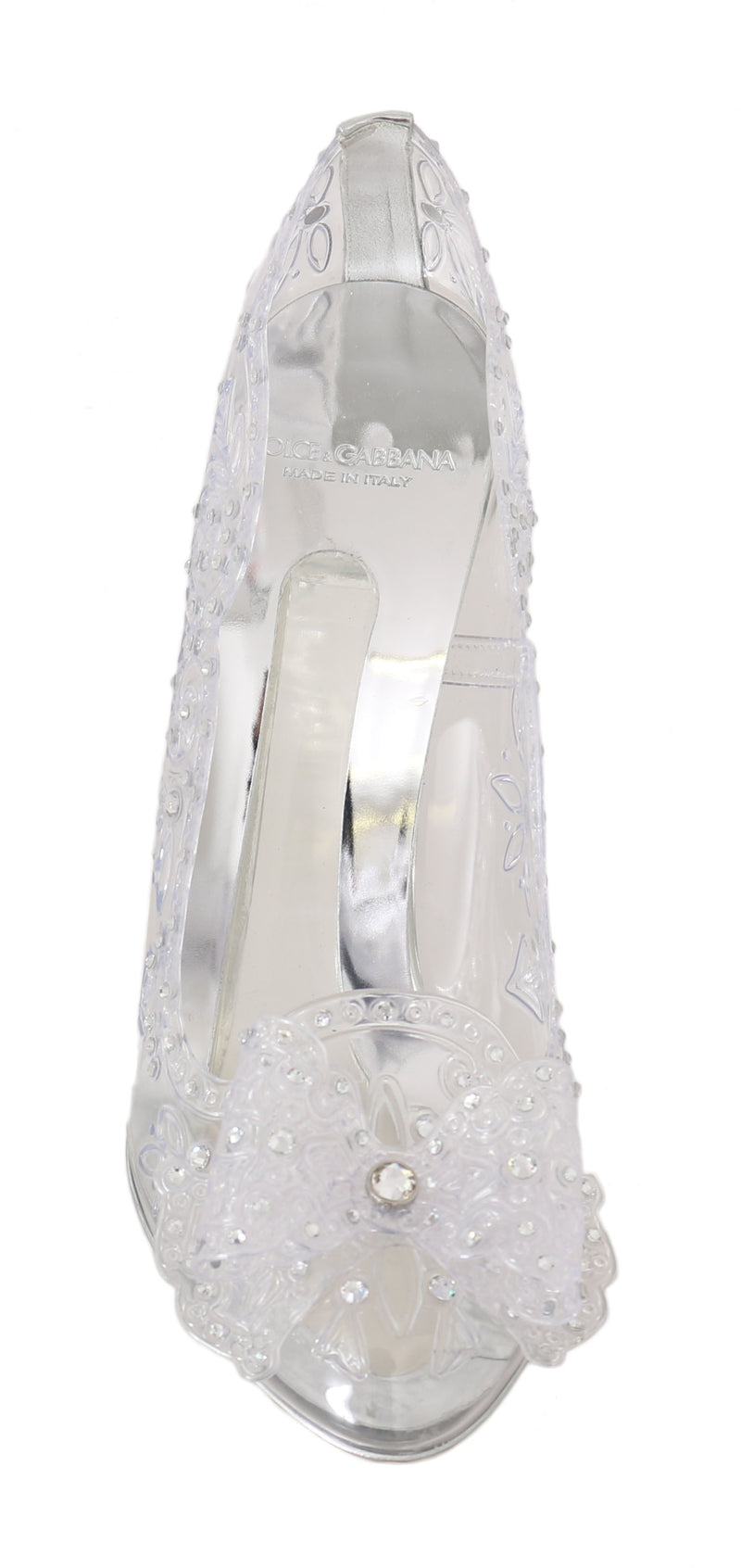 CINDERELLA Clear Crystal Heels